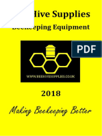 Bee Hive Supplies 2018 Catalogue