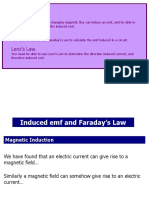 Induced Emf.: Faraday's Law. Lenz's Law