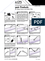 Pipeline Repair Products: Repair Patch, Melt Stick, Epoxy Primer and Mastic Filler