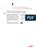 High Performance Image Signal Processor Companion Chip For Automotive Imaging