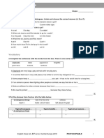 ECA2+ - Tests - Language Test 3A - 2018