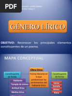 Elementos Genero Lirico