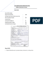 Police Verification Certificate (PVC) Challan Submission Process