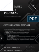 Solar Panel Project Proposal by Slidesgo