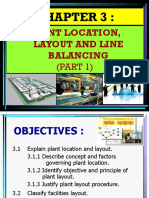 Chapter 3 - Plant Location, Layout Line Balancing (Part 1)