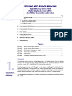 Wiring and Programming: Table of