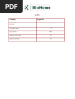 BioNome Bioinformatics Training Programs-2021