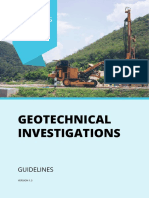 RFQ Geotechnical Investigations Guidelines - Manual de Investigaciones Geotècnicas