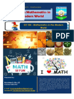 Module 1 - Math in The Modern World