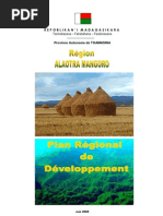 Plan Régionale de Développement - Alaotra Mangoro (Région Alaotra Mangoro - 2005)