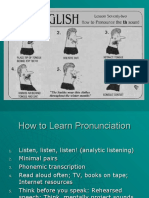 Phonology I Workshop 1 - First Presentation