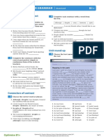 Optimise Your Grammar - B1+: Tense Review: Past Perfect Simple and Continuous