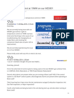 Temperature Control at 19MW On MS5001