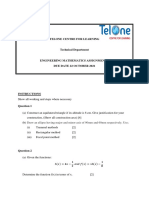 Engineering Mathematics Assignment2