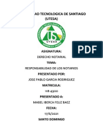 Responsabilidad de Los Notarios