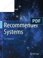 1aggarwal C C Recommender Systems The Textbook