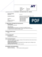 Material Safety Data Sheet HT-7112: Zhejiang China