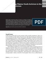 (Gerry Lanuza) Reactivating Filipino Youth Activism in The Age of Slacktivism (2015)