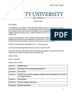 AUM - Joining Details 2021