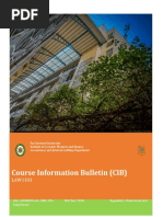 Course Information Bulletin (CIB) LAW1103