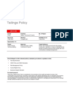 RT Tailings Policy