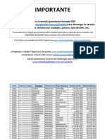 Listado de Remates Judiciales Version Gratis Ultima Semana de Septiembre de 2021