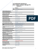 Class Configuration Handout For Vmware Vsphere: Install, Configure, Manage (V7) Student A