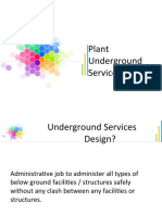 Plant Underground Services Design