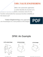 Value Analysis / Value Engineering