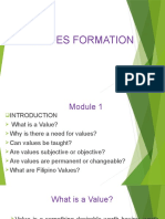 Values Formation