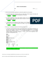 One Sample Hypothesis Testing