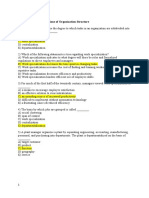 WEEK 10 - C9 - T1 (Q) Chapter 9 (15) Foundations of Organization Structure