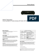 DVD 3 Generation: Circuit Description & Trouble-Shooting: DVP-S325, DVP-S525D, DVP-S725D