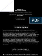 Paso 5 - Proponer Recomendaciones y Acciones de Mejora para El Clima Organizacional