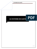 1 - Le Systeme de Sante