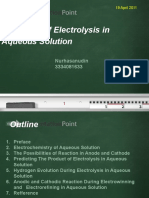 Slide Principles of Electrolysis in Aqueous Solution