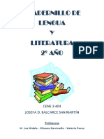 Actividades para 2º6º Lengua