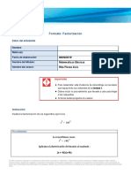 Formato Factorización