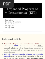 Expanded Program On Immunization Report