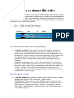 Cavitación en Un Sistema Hidráulico