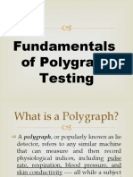 Fundamentals of Polygraph Testing