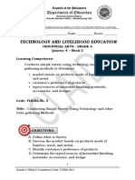 Technology and Livelihood Education: Industrial Arts - Grade 6 Quarter 4 - Week 2 Learning Competency