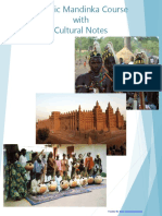 Peace Corps Basic Mandinka Course With Cultural Notes