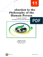 Introduction To The Philosophy of The Human Person