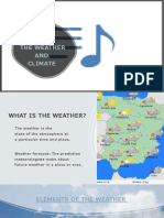 Weather and Climate