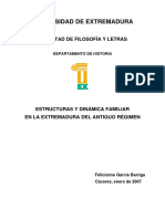 Universidad de Extremadura: Facultad de Filosofía Y Letras