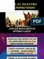 Jesús, El Maestro Incomprendido