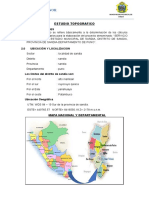 Estudio Topografico Sandia