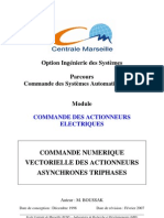 Commande Numerique Vectorielle Des Actionneurs Asynchrones Triphases