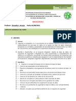 Planificación Semestral BDII - Estudiante ACT2020